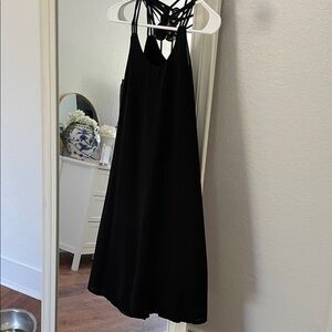 Black Strappy Dress
